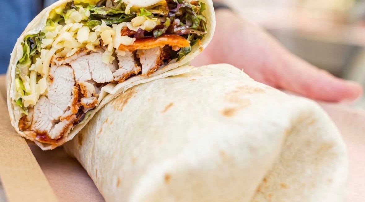 Chicken Wrap or Burger + Drink