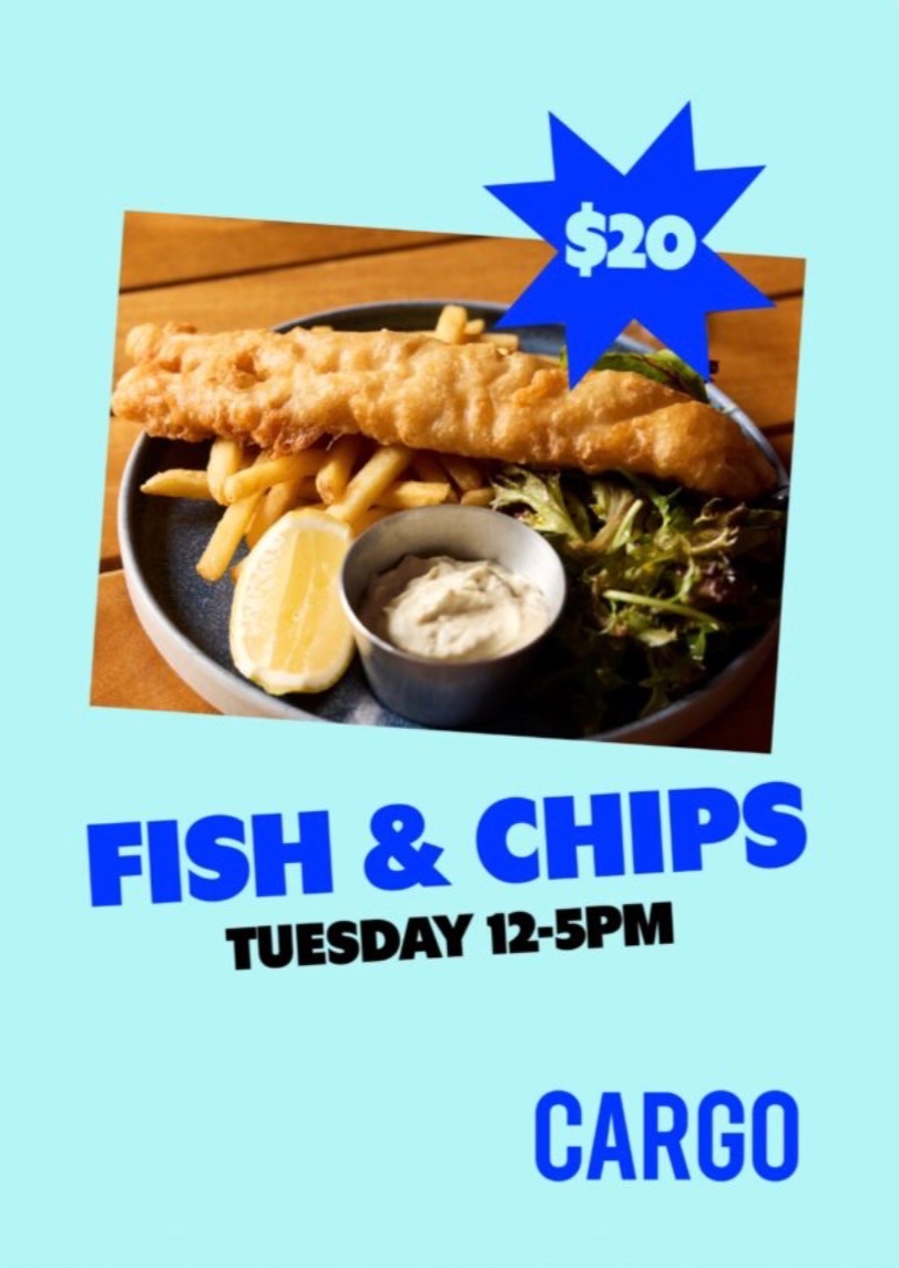 Fish & Chips - Tuesday Special