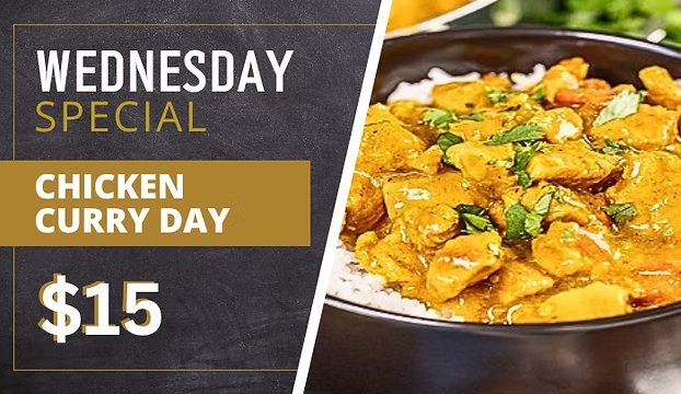 Chicken Curry - Wednesday Special