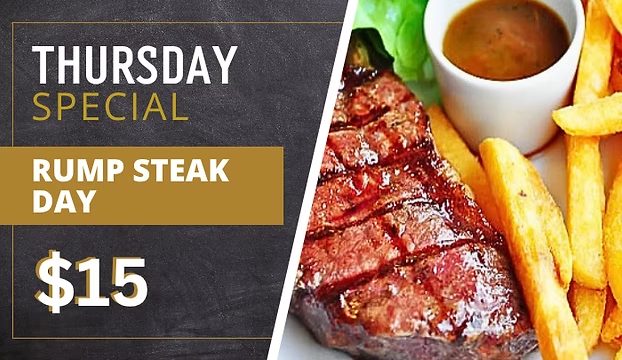 Rump Steak - Thursday Special