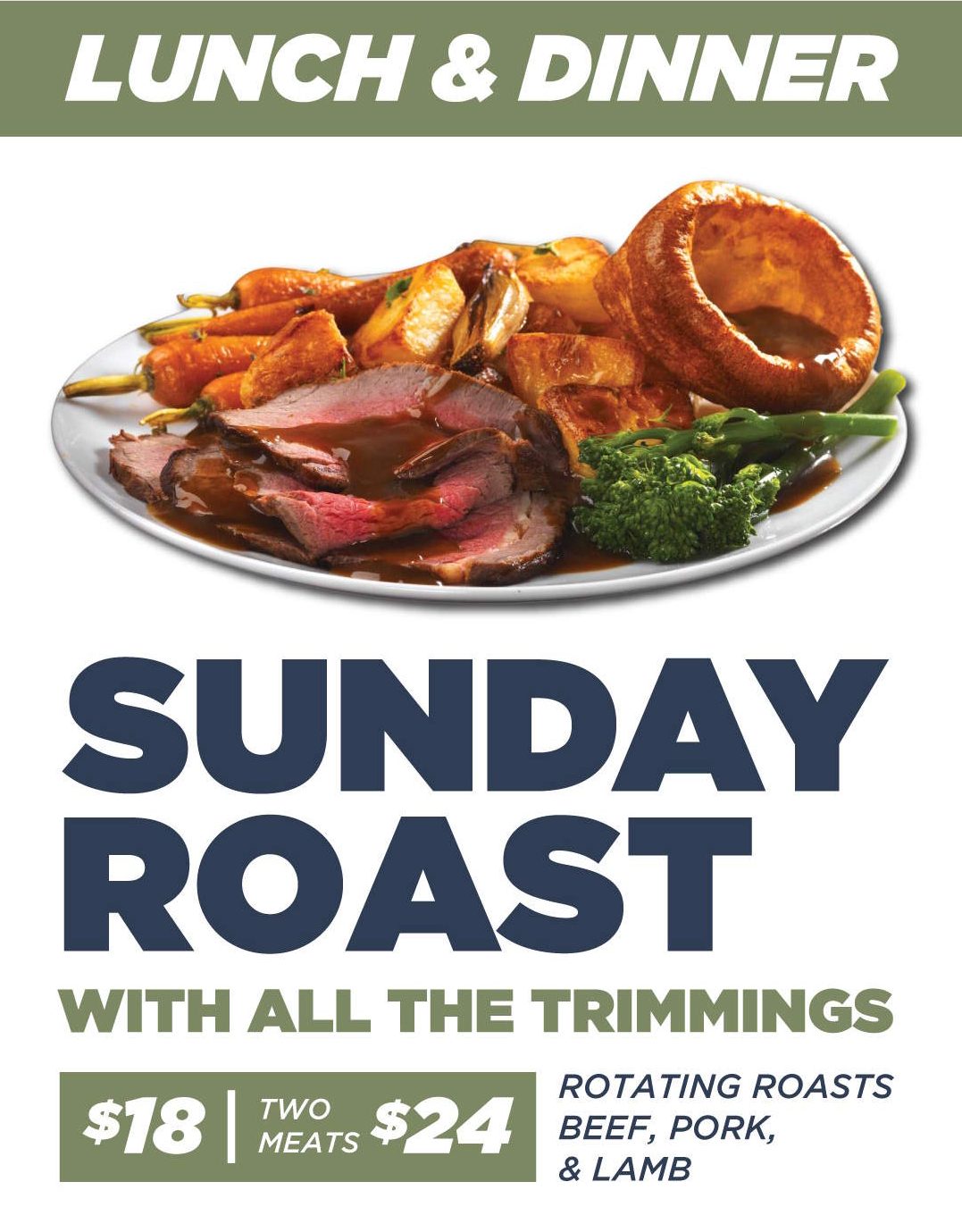 Sunday roast