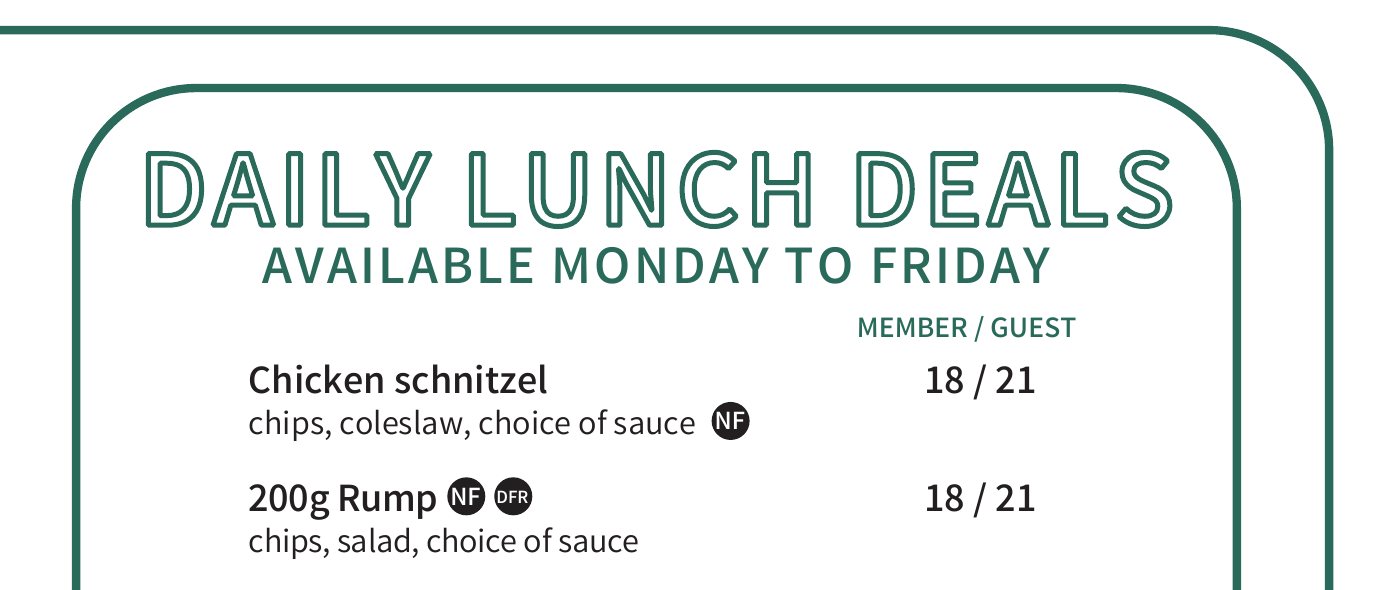 Weekday Lunch Special β Choice of 3 Mains