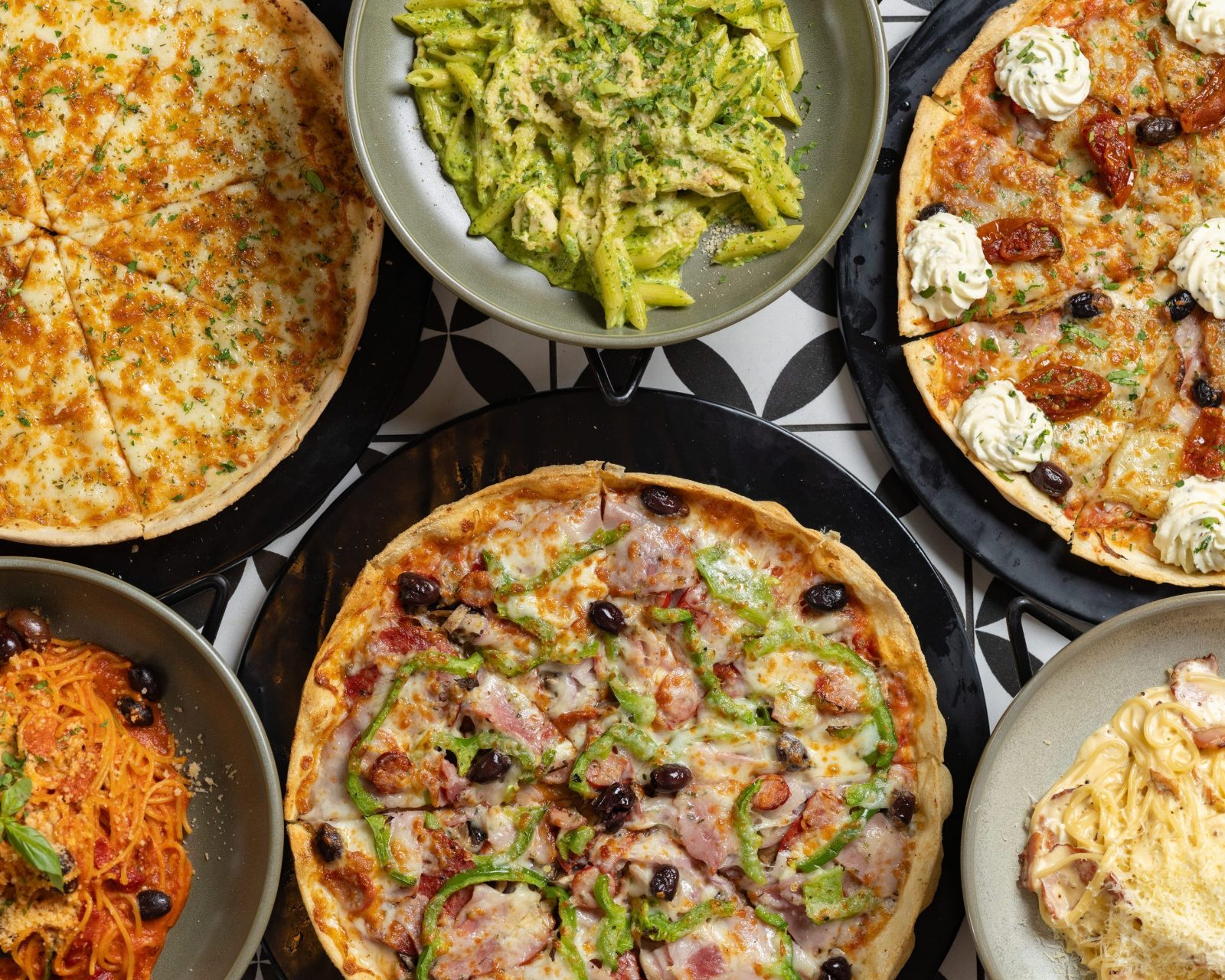 Any Pizza + Soft Drink (Pick up Only)
