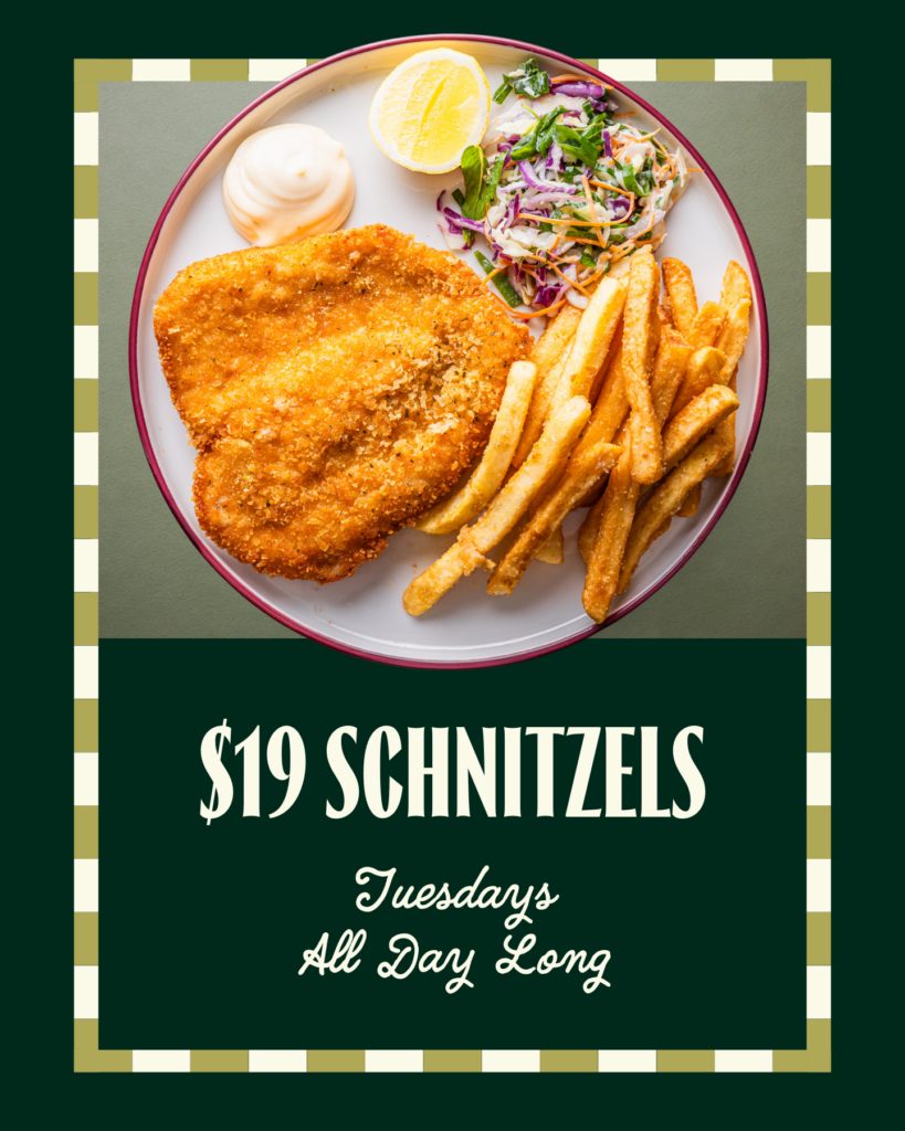 Schnitzels - Tuesday Special