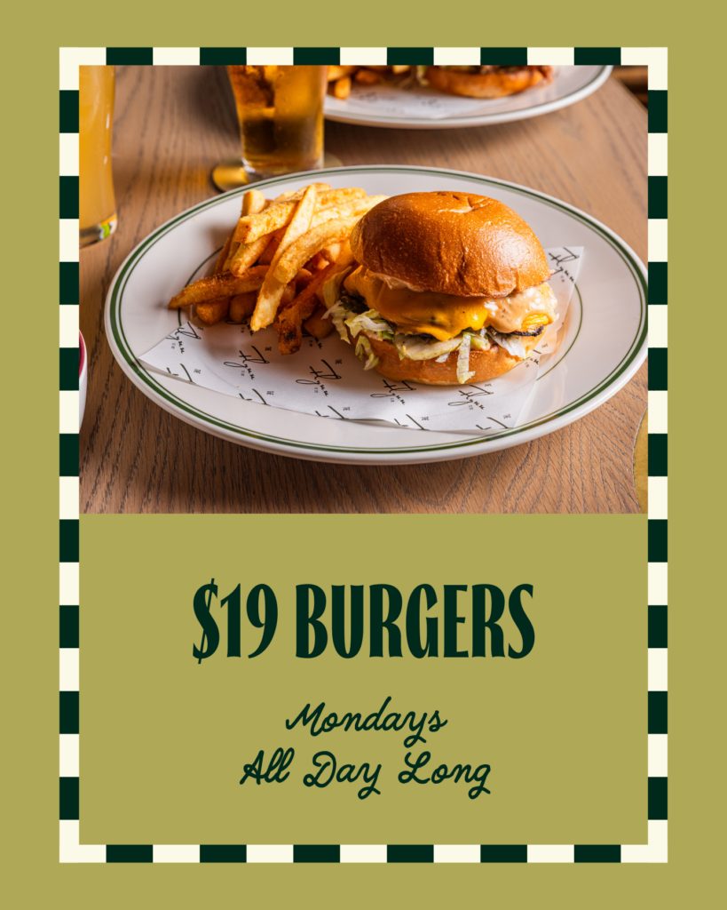 Burgers - Monday Special