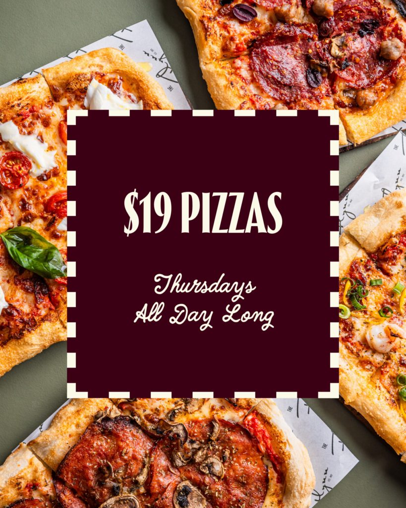 Pizzas - Thursday Special