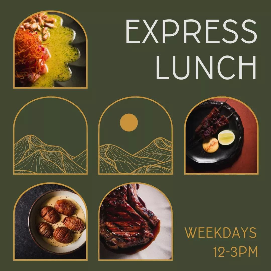 3-Course Japanese-Peruvian Lunch (Vegetarian Option)